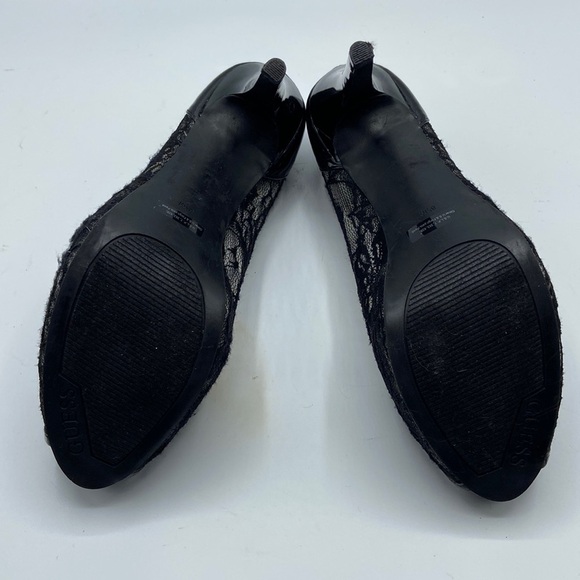 Guess Black Lace High Heels, size - 8.5 M in good condition. - Picture 4 of 7